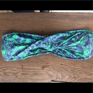 Lilly Pulitzer bandeau bathing suit top